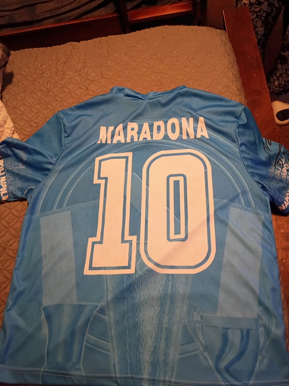 Maradona #10 Light Blue Soccer Jersey